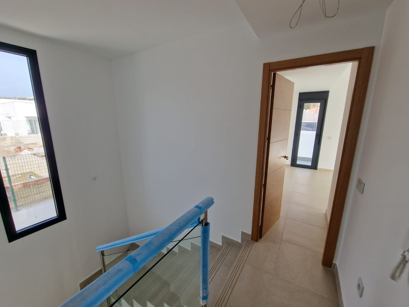 16 white interior hallway